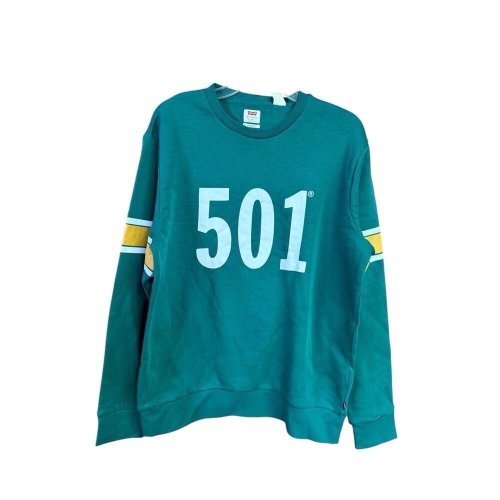 Levi's Men’s 501 graphic crewneck sweatshirt Sz M NWT